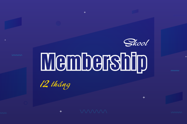 Skool Membership 12 thang