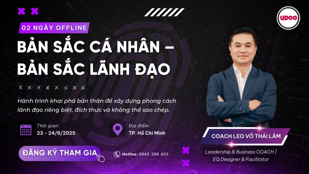 Chương trình đang diễn ra Bản sắc cá nhân - Bản sắc lãnh đạo